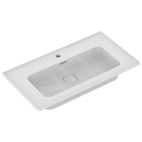 Ideal Standard Strada II - Lavabo d’ameublement, 840x460 mm, avec trou pour mitigeur, blanc T300301