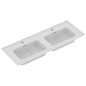 Ideal Standard Strada II - Double lavabo d’ameublement, 1.240x460 mm, 2 trous pour mitigeur, blanc T300501 Ideal Standard Strada II - Double lavabo d’ameublement, 1.240x460 mm, 2 trous pour mitigeur, blanc T300501