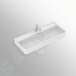 Ideal Standard Strada II - Lavabo 1000x430 mm, avec 1 trou pour robinetterie, avec Ideal Plus, blanc T3002MA