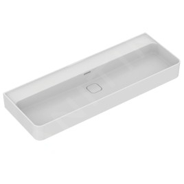 Ideal Standard Strada II - Lavabo 1.200x430 mm, sans ouverture pour mitigeur, blanc T364101