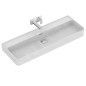 Ideal Standard Strada II - Lavabo 1.200x430 mm, sans ouverture pour mitigeur, avec Ideal Plus, blanc T3653MA