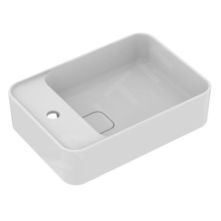 Ideal Standard Strada II - Lavabo 500x350 mm, avec ouverture sur le côté, avec Ideal Plus, blanc T2964MA