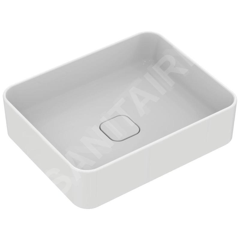 Ideal Standard Strada II - Lavabo 500x400 mm, sans ouverture pour mitigeur, blanc T296701