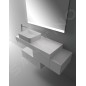 Ideal Standard Strada II - Lavabo 500x400 mm, sans ouverture pour mitigeur, blanc T296701