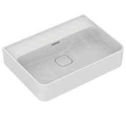 Ideal Standard Strada II - Lavabo 600x430 mm, avec déversoir, sans ouverture pour mitigeur, avec Ideal Plus, blanc T3650MA