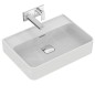 Ideal Standard Strada II - Lavabo 600x430 mm, avec déversoir, sans ouverture pour mitigeur, blanc T365001 Ideal Standard Strada II - Lavabo 600x430 mm, avec déversoir, sans ouverture pour mitigeur, blanc T365001