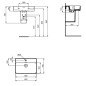 Ideal Standard Strada II - Lavabo 600x430 mm, blanc T364401 Ideal Standard Strada II - Lavabo 600x430 mm, blanc T364401