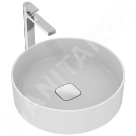 Ideal Standard Strada II - Lavabo sans déversoir, diamètre : 450 mm, avec Ideal Plus, blanc T2959MA