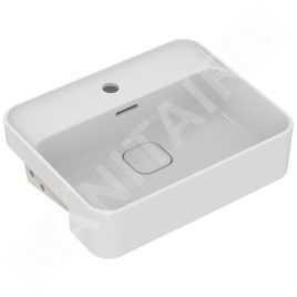 Ideal Standard Strada II - Lavabo semi-encastré, 500x400 mm, avec Ideal Plus, blanc T2993MA