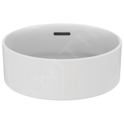 Ideal Standard Strada II - Lavabo pour montage à la plaque, diamètre : 380 mm, avec déversoir, avec Ideal Plus, blanc T2929MA