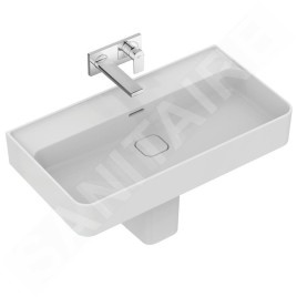 Ideal Standard Strada II - Lavabo 800x430 mm, sans ouverture pour mitigeur, blanc T363901