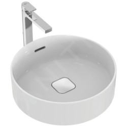 Ideal Standard Strada II - Lavabo avec déversoir, diamètre : 450 mm, blanc T296101