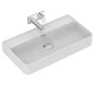 Ideal Standard Strada II - Lavabo 800x430 mm, sans ouverture pour mitigeur, blanc T365101