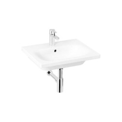 Jika Mio-N - Lavabo 550x450 mm, avec trop-plein, avec trou pour robinet, blanc H8127120001041