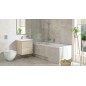 Jika Mio-N - Lavabo 600x450 mm, avec trop-plein, avec trou pour robinet, blanc H8127130001041 Jika Mio-N - Lavabo 600x450 mm, avec trop-plein, avec trou pour robinet, blanc H8127130001041