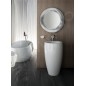 Laufen Il Bagno Alessi One - Lavabo sur pied 530x530x900 mm, sans trou pour robinetterie, avec LCC, blanc H8119724001091 Laufen Il Bagno Alessi One - Lavabo sur pied 530x530x900 mm, sans trou pour robinetterie, avec LCC, blanc H8119724001091