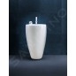 Laufen Il Bagno Alessi One - Lavabo avec colonne intégrée, 520x530x850 mm, avec LCC, blanc H8119714001091 Laufen Il Bagno Alessi One - Lavabo avec colonne intégrée, 520x530x850 mm, avec LCC, blanc H8119714001091
