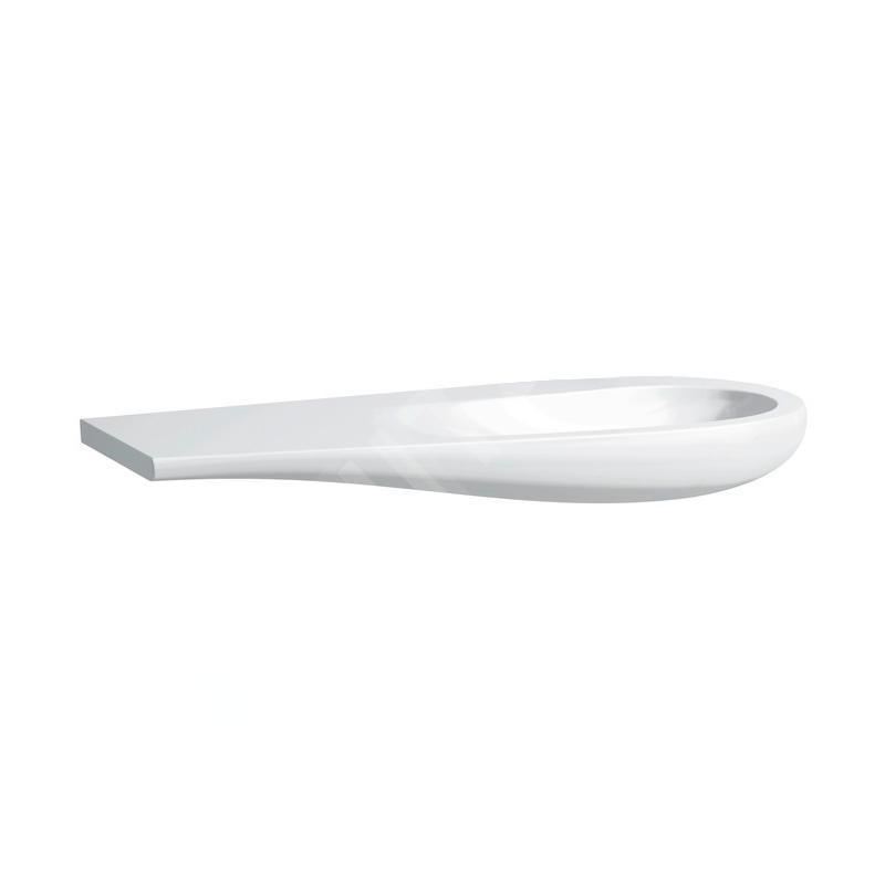 Laufen Il Bagno Alessi One - Lavabo à poser 1200x500 mm, sans trou pour robinetterie, avec LCC, blanc H8149744001091 Laufen Il Bagno Alessi One - Lavabo à poser 1200x500 mm, sans trou pour robinetterie, avec LCC, blanc H8149744001091