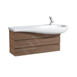 Laufen Il Bagno Alessi One - Lavabo à poser 1200x500 mm, 1 trou pour robinetterie, avec LCC, blanc H8149744001041