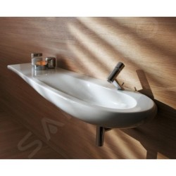 Laufen Il Bagno Alessi One - Lavabo à poser 1200x500 mm, 1 trou pour robinetterie, avec LCC, blanc H8149744001041