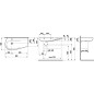 Laufen Il Bagno Alessi One - Lavabo à poser 900x500 mm, avec 1 point d'amorçage, avec LCC, blanc H8149754001041 Laufen Il Bagno Alessi One - Lavabo à poser 900x500 mm, avec 1 point d'amorçage, avec LCC, blanc H8149754001041