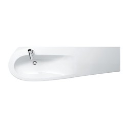 Laufen Il Bagno Alessi One - Lavabo à poser 1600x500 mm, 1 trou pour robinetterie, avec LCC, blanc H8149714001041