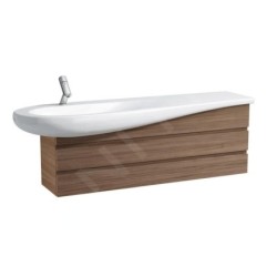 Laufen Il Bagno Alessi One - Lavabo à poser 1600x500 mm, 1 trou pour robinetterie, avec LCC, blanc H8149714001041