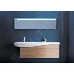 Laufen Il Bagno Alessi One - Lavabo à poser 1600x500 mm, 1 trou pour robinetterie, avec LCC, blanc H8149714001041