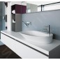 Laufen Palomba Collection - Lavabo 600x400 mm, sans trop-plein, 1 trou pour robinetterie, avec LCC, blanc H8168034001111 Laufen Palomba Collection - Lavabo 600x400 mm, sans trop-plein, 1 trou pour robinetterie, avec LCC, blanc H8168034001111
