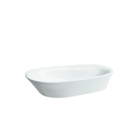 Laufen Palomba Collection - Vasque 600x400 mm, sans trop-plein, sans trou pour robinetterie, avec LCC, blanc H8168034001121