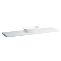 Laufen Palomba Collection - Vasque 600x400 mm, sans trop-plein, sans trou pour robinetterie, avec LCC, blanc H8168034001121