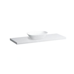 Laufen Palomba Collection - Vasque 600x400 mm, sans trop-plein, sans trou pour robinetterie, avec LCC, blanc H8168034001121
