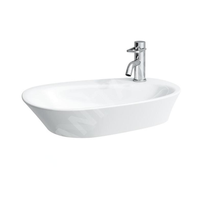 Laufen Palomba Collection - Lavabo 600x400 mm, sans trop-plein, trou pour robinetterie, blanc H8168030001111 Laufen Palomba Collection - Lavabo 600x400 mm, sans trop-plein, trou pour robinetterie, blanc H8168030001111