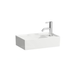 Laufen Kartell - Lave-mains 650x480mm, avec 1 trou pour robinetterie, avec LCC, blanc H8153344001111