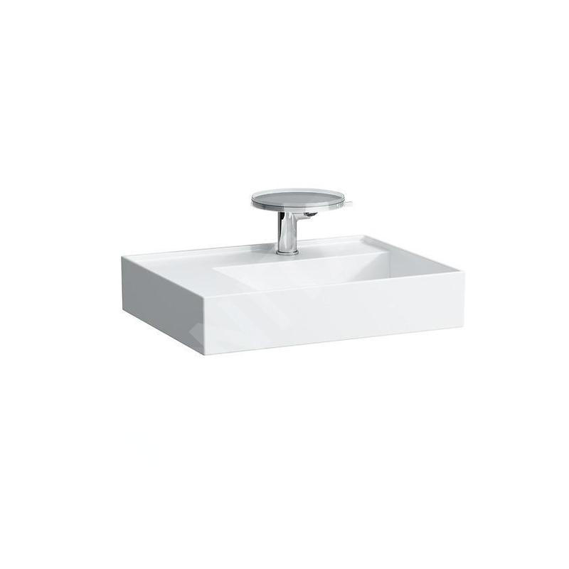 Laufen Kartell - Lavabo 600x460 mm, avec 1 trou pour robinetterie, SaphirKeramik, blanc H8103350001111 Laufen Kartell - Lavabo 600x460 mm, avec 1 trou pour robinetterie, SaphirKeramik, blanc H8103350001111