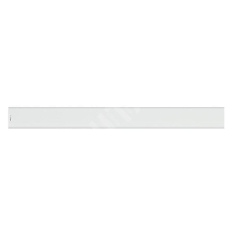 Alcadrain Grilles - Grille pour bac linéaire 550 mm, verre/blanc GL1200-550