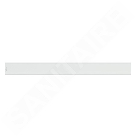 Alcadrain Grilles - Grille pour bac linéaire 550 mm, verre/blanc GL1200-550