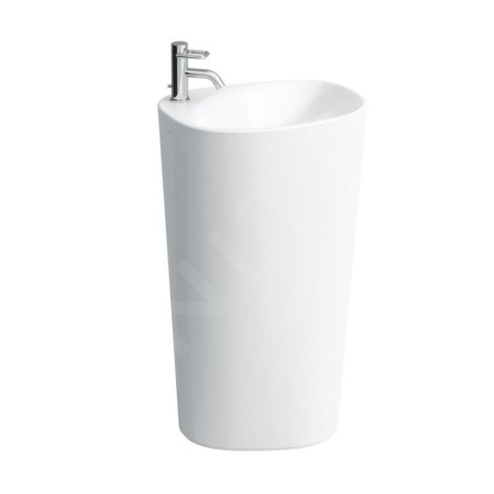 Laufen Palomba Collection - Lavabo sur pied 520x400x900 mm, avec 1 trou pour robinetterie, blanc H8118030001041