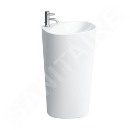 Laufen Palomba Collection - Lavabo sur pied 520x400x900 mm, avec 1 trou pour robinetterie, blanc H8118034001041