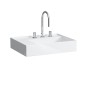 Laufen Kartell - Lavabo 600x460 mm, avec 3 trous pour robinetterie, SaphirKeramik, blanc H8103350001581 Laufen Kartell - Lavabo 600x460 mm, avec 3 trous pour robinetterie, SaphirKeramik, blanc H8103350001581