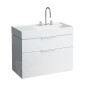 Laufen Kartell - Lavabo 900x460 mm, avec 3 trous pour robinetterie, SaphirKeramik, blanc H8103390001581 Laufen Kartell - Lavabo 900x460 mm, avec 3 trous pour robinetterie, SaphirKeramik, blanc H8103390001581