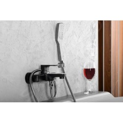 Sapho Spy - Mitigeur de baignoire, noir mat PY10/15