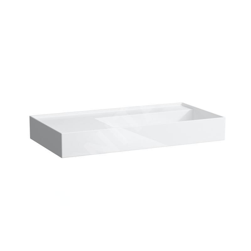 Laufen Kartell - Lavabo 900x460 mm, SaphirKeramik, blanc H8103390001121 Laufen Kartell - Lavabo 900x460 mm, SaphirKeramik, blanc H8103390001121