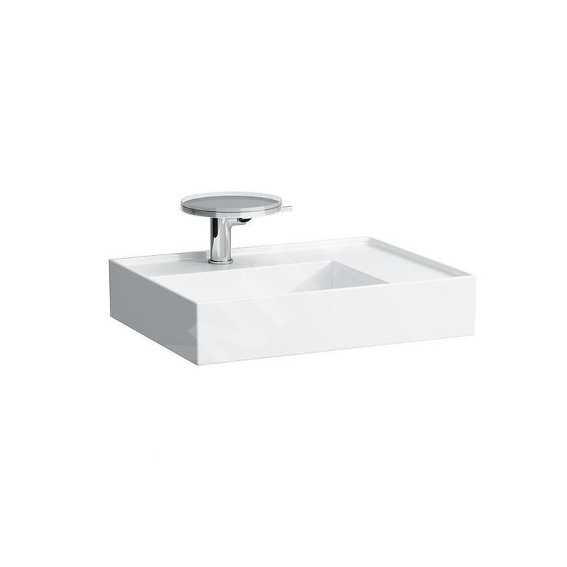 Laufen Kartell - Lavabo 600x460 mm, avec 1 trou pour robinetterie, SaphirKeramik, blanc H8103340001111 Laufen Kartell - Lavabo 600x460 mm, avec 1 trou pour robinetterie, SaphirKeramik, blanc H8103340001111