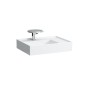 Laufen Kartell - Lavabo 600x460 mm, avec 1 trou pour robinetterie, SaphirKeramik, blanc H8103340001111 Laufen Kartell - Lavabo 600x460 mm, avec 1 trou pour robinetterie, SaphirKeramik, blanc H8103340001111