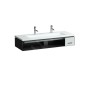 Laufen Living - Double-lavabo à poser, 1300 x 480 mm, 2 trous pour robinetterie, blanc H8164360001151 Laufen Living - Double-lavabo à poser, 1300 x 480 mm, 2 trous pour robinetterie, blanc H8164360001151