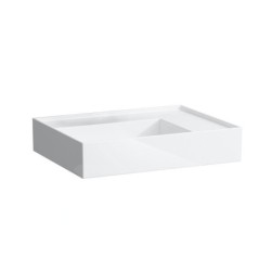 Laufen Kartell - Lavabo 600x460 mm, SaphirKeramik, blanc H8103340001121