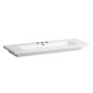 Laufen Living - Lavabo à poser, 1300x480 mm, avec 3 trous pour robinetterie, blanc H8164360001081 Laufen Living - Lavabo à poser, 1300x480 mm, avec 3 trous pour robinetterie, blanc H8164360001081