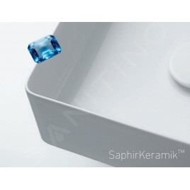 Laufen Kartell - Lavabo 1200x460 mm, avec 1 trou pour robinetterie, SaphirKeramik, blanc H8133320001111