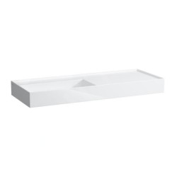 Laufen Kartell - Lavabo 1200x460 mm, SaphirKeramik, avec LCC, blanc H8133324001121
